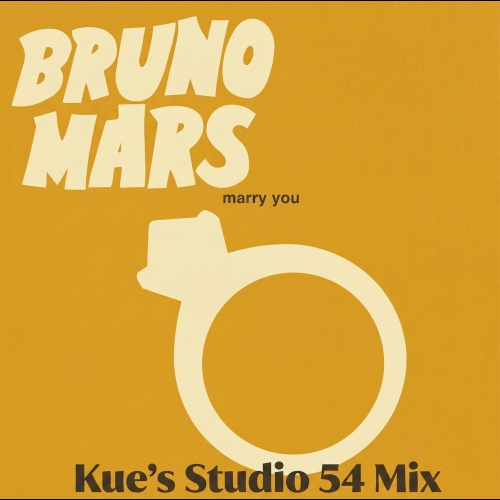 Marry You (Kue's Studio 54 Mix) release cover art